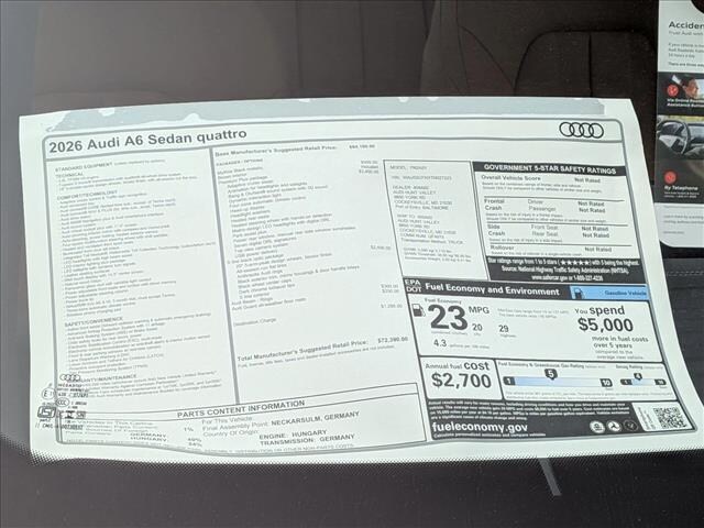 2026 Audi A6 Premium Plus - Photo 18