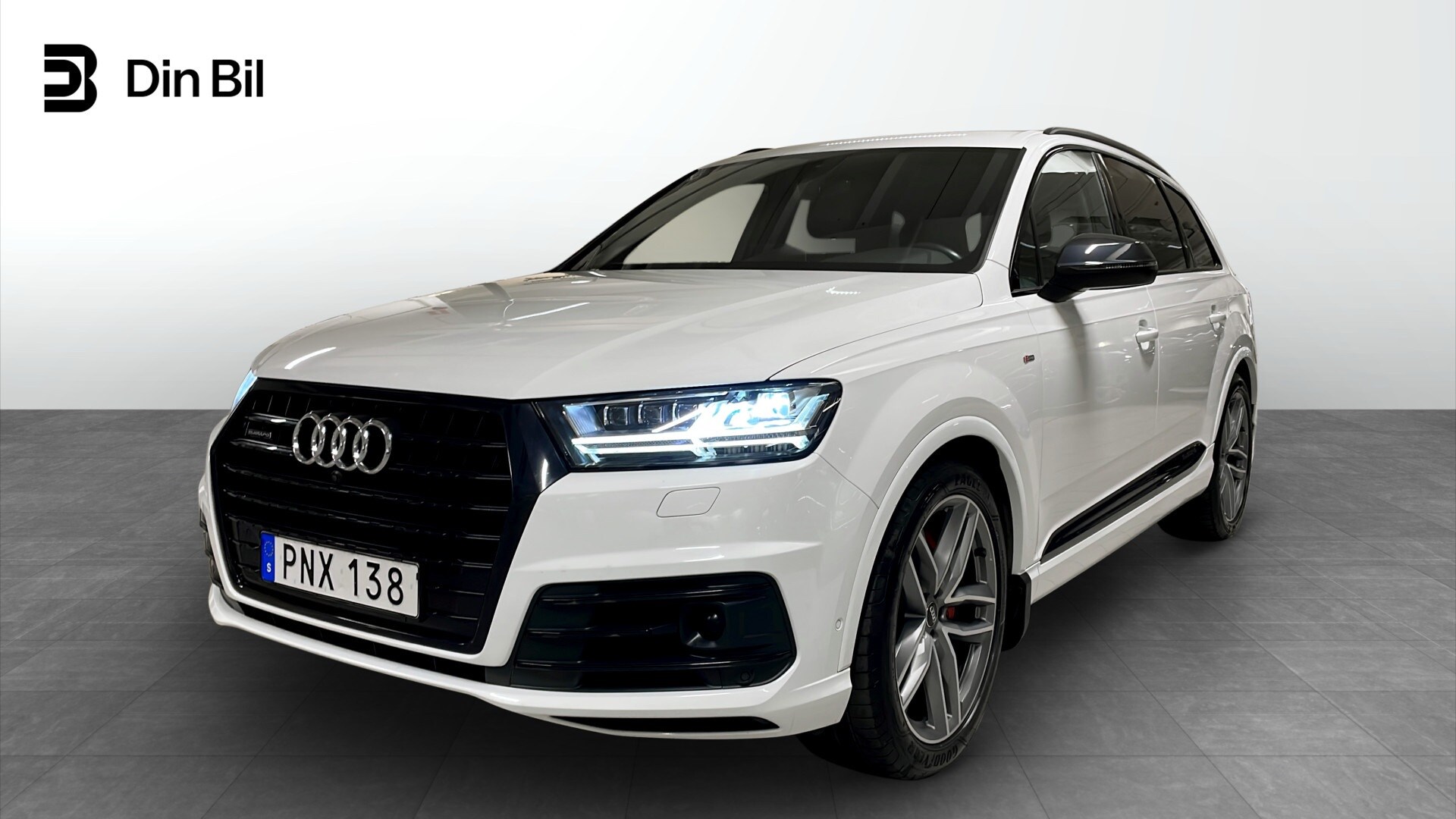 Bild som visar&nbsp;Audi Q7&nbsp;Q7 50 TDI quattro S line 286 hk tiptronic - för mer information kontakta din Audi Partner