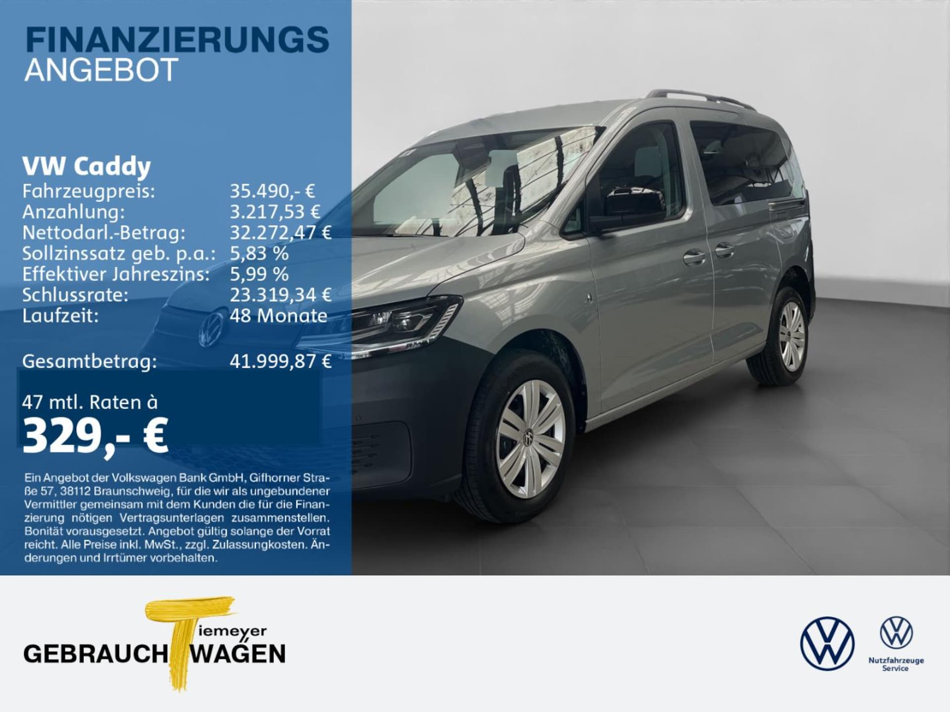 Volkswagen Caddy Basis-Modell