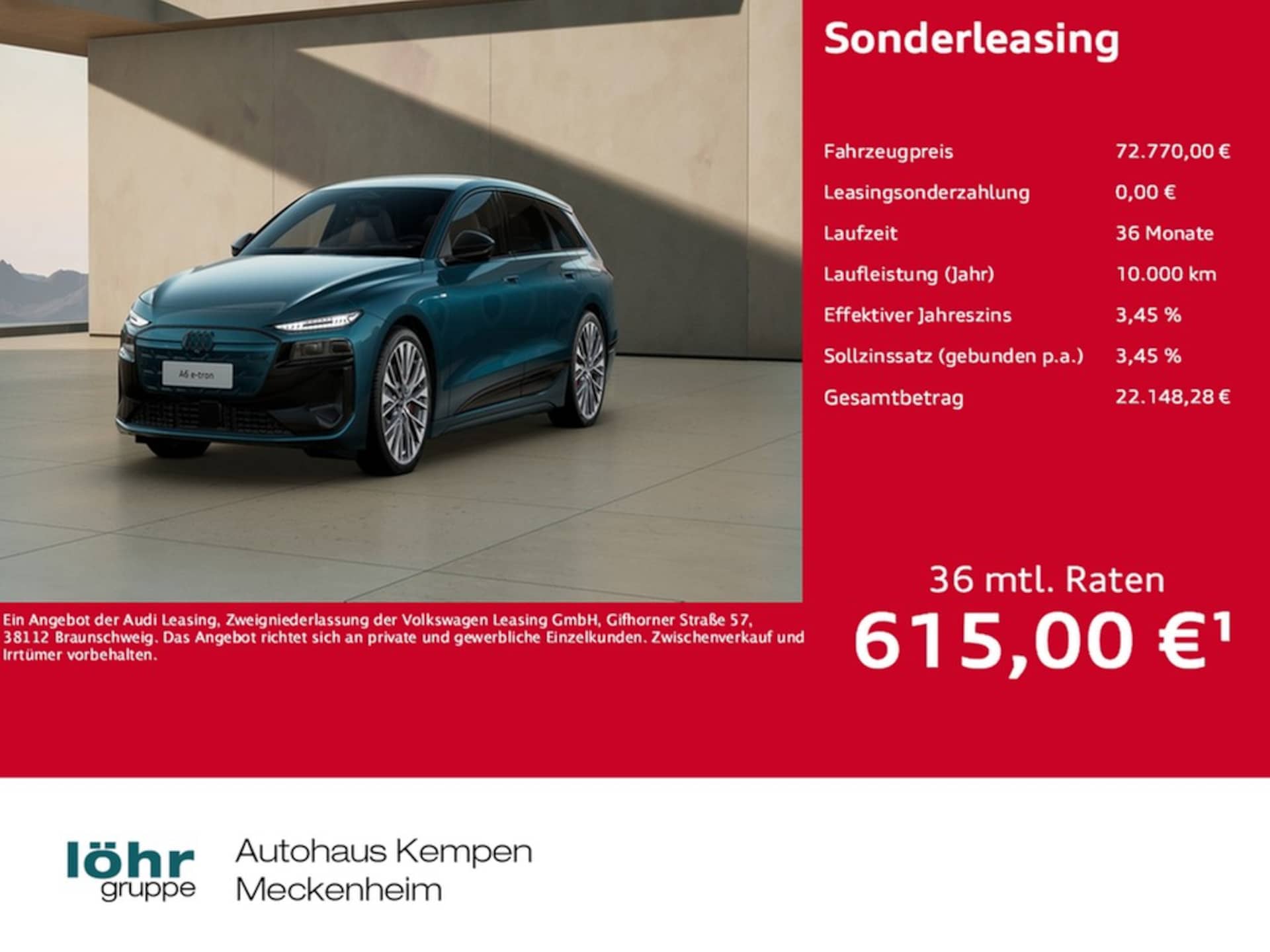 Audi A6 Avant e-tron