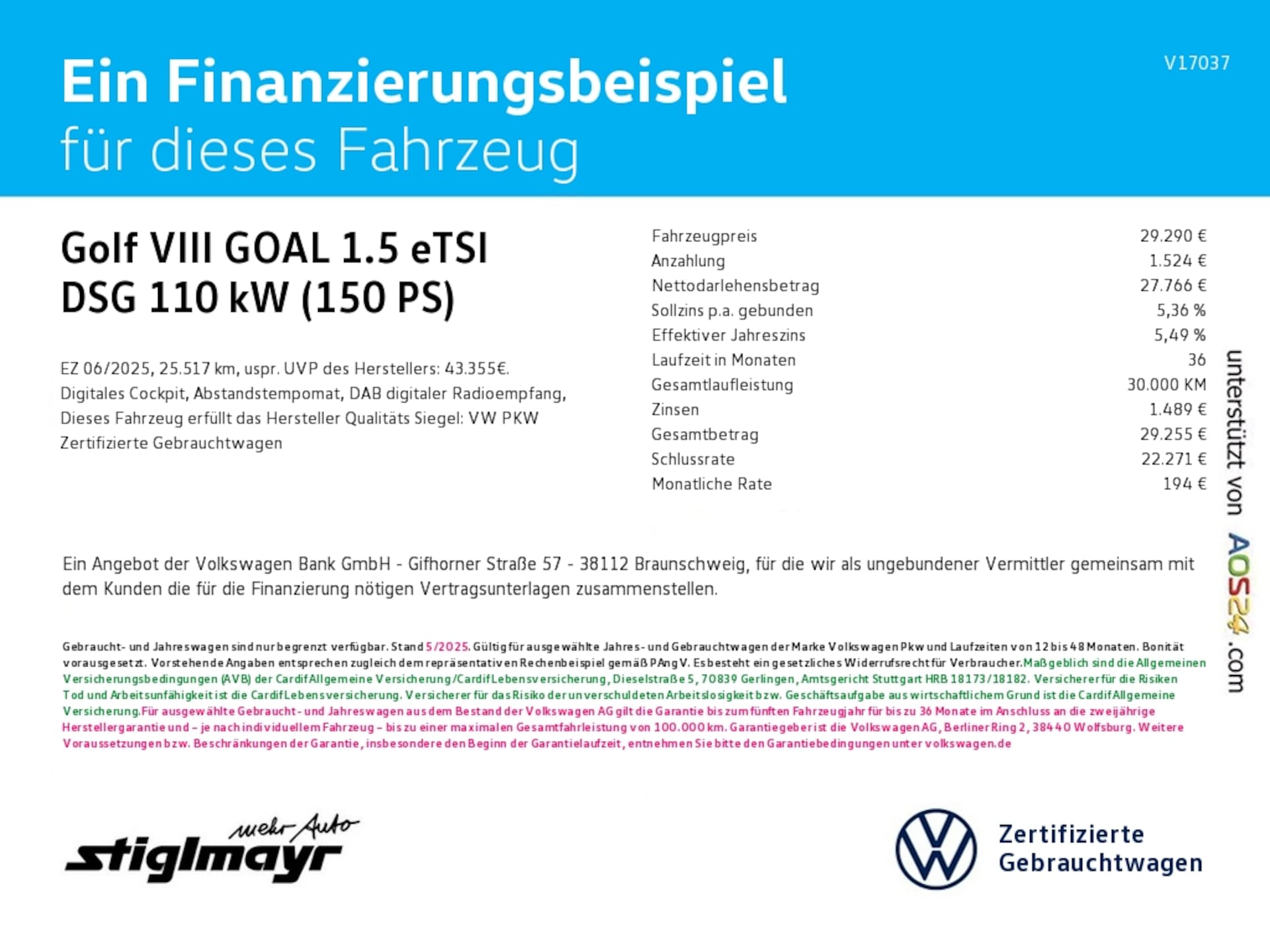 Volkswagen Golf Goal