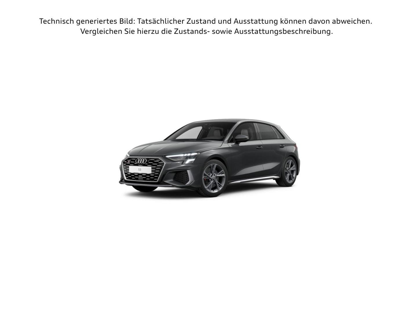 Bild über Audi S3 Sportback TFSI quattro S tronic - für weitere Informationen kontaktieren Sie den Audi Partner