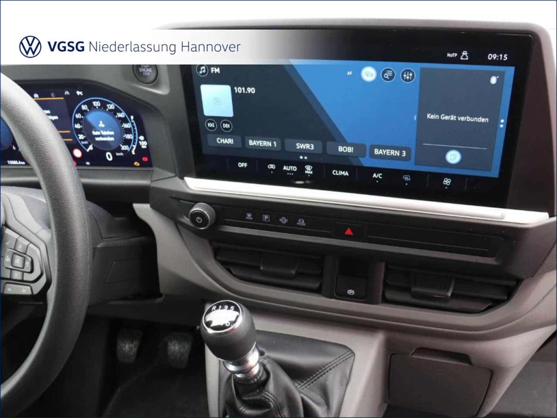 Volkswagen Transporter Kasten kurzer Radstand
