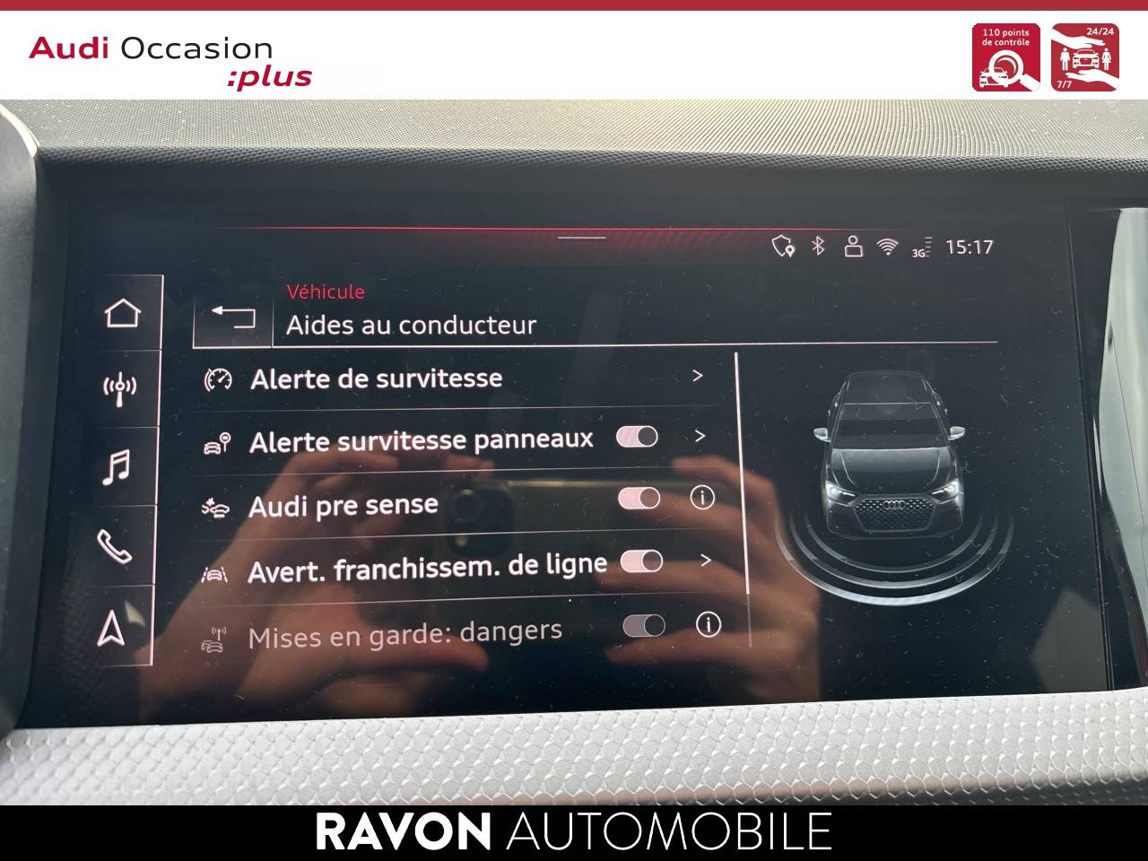 Image about Audi A1 Sportback S line plus 30 TFSI 85 kW (116 ch) S tronic