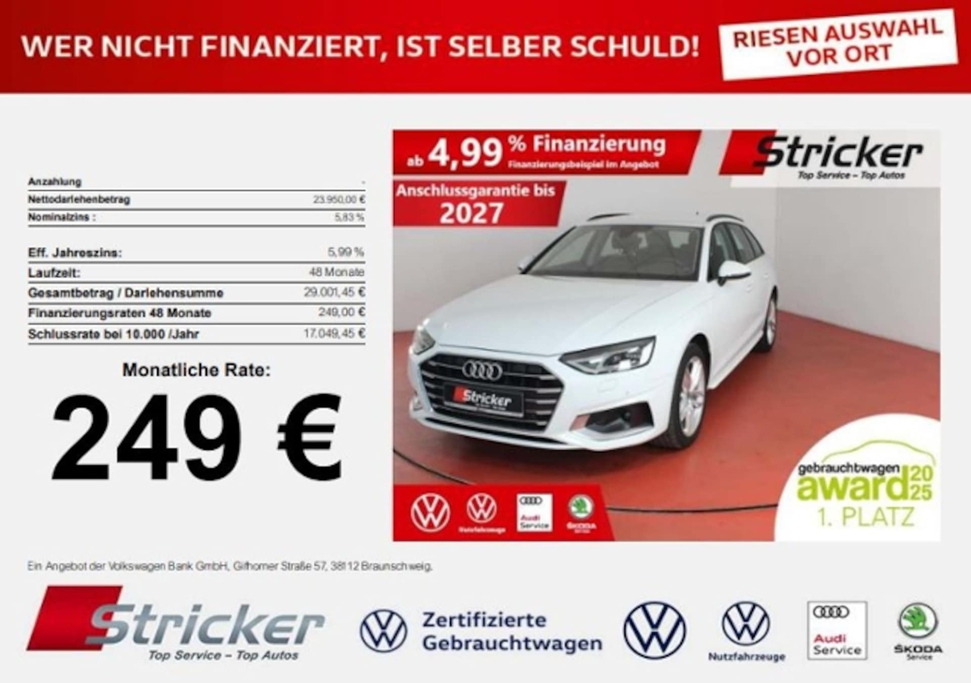 Audi A4 Avant Advanced