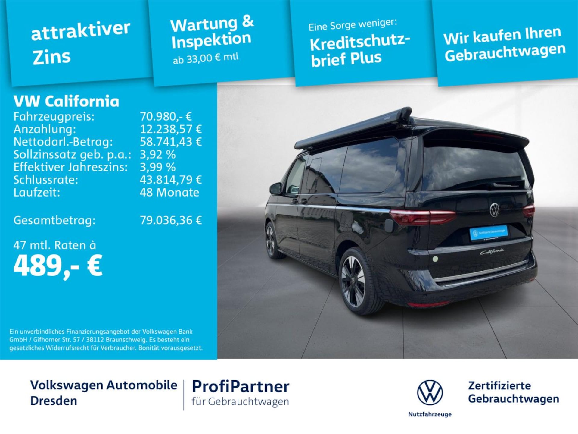 Volkswagen California Ocean
