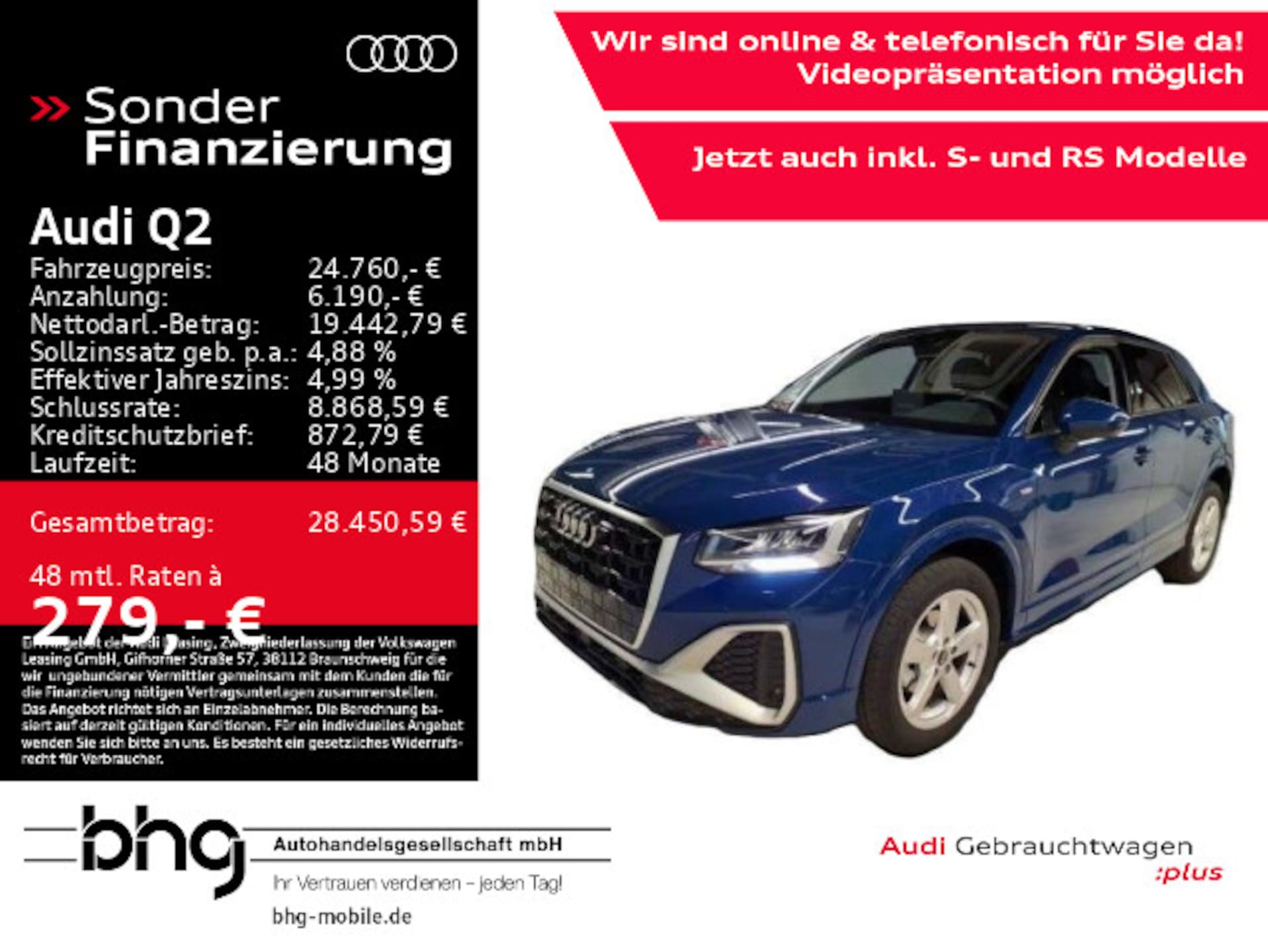 Audi Q2 S line