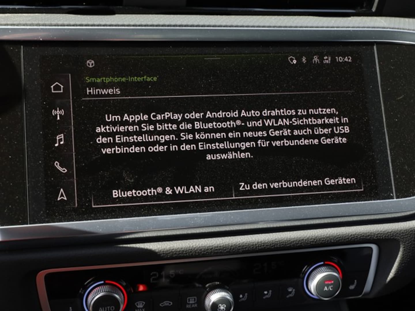 Bild über Audi Q3 TDI 110 kW S tronic - für weitere Informationen kontaktieren Sie den Audi Partner