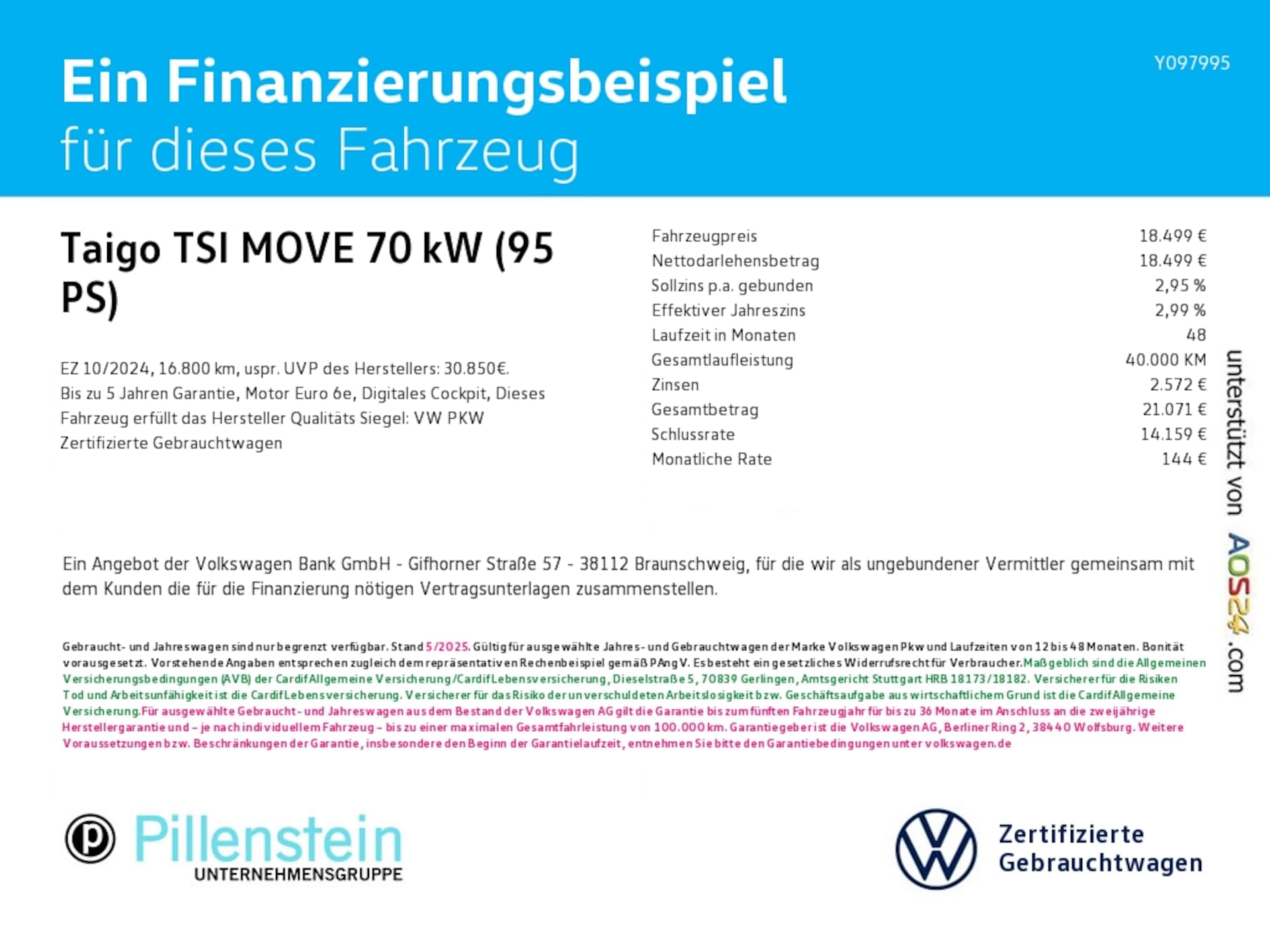 Volkswagen Taigo MOVE