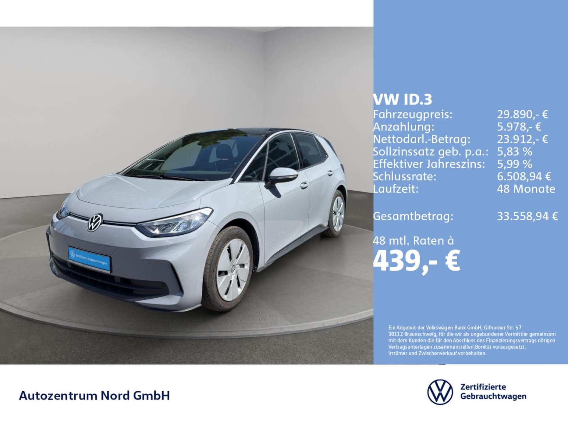 Volkswagen ID.3 Pro