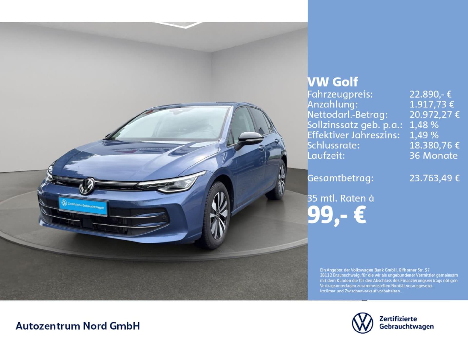 Volkswagen Golf Goal