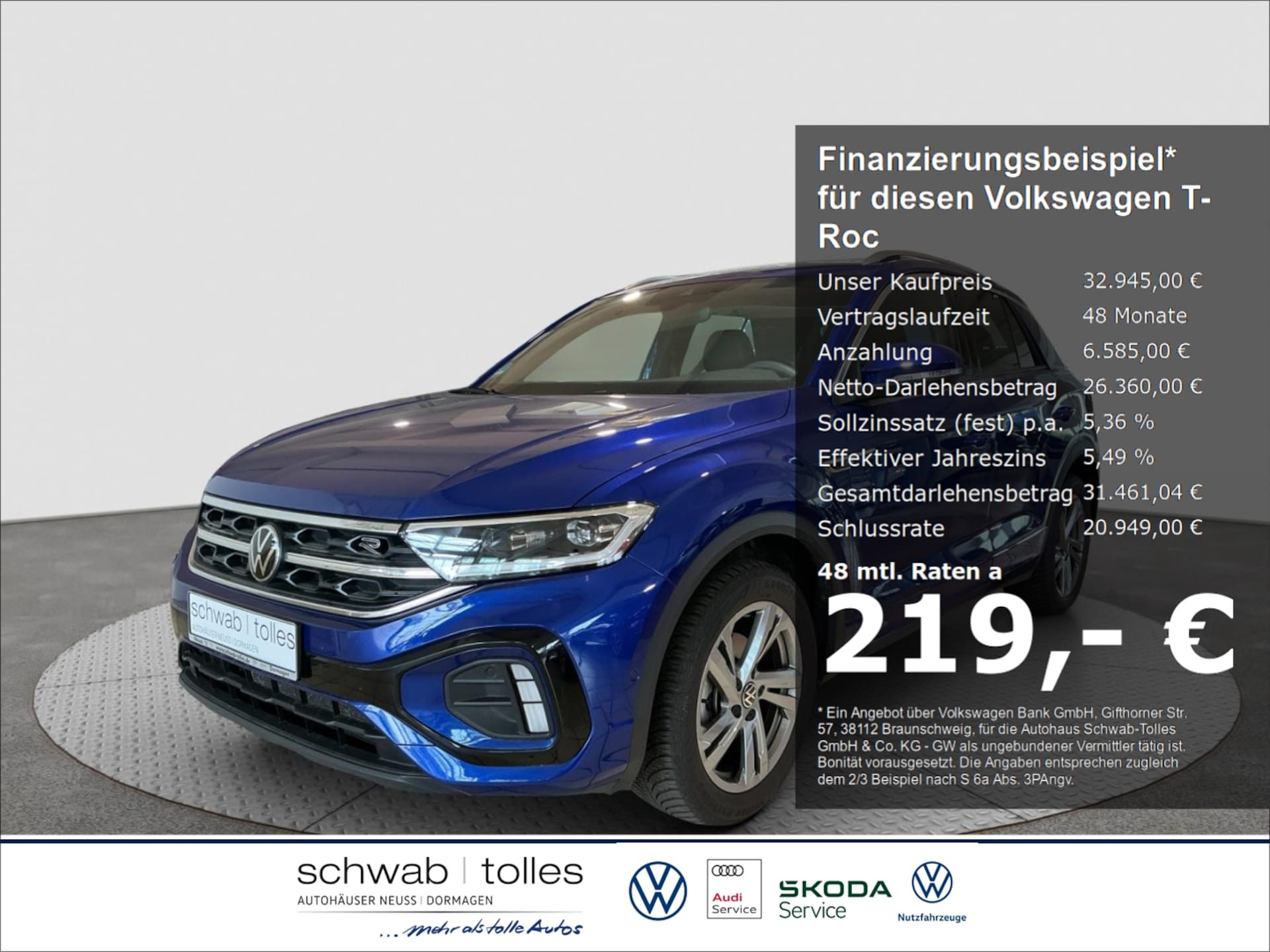 Volkswagen T-Roc R-Line