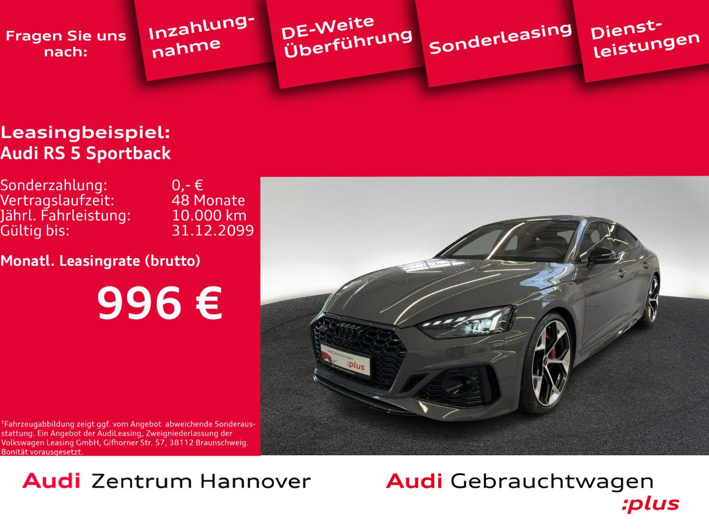 Image about Audi RS 5 Sportback TFSI quattro tiptronic