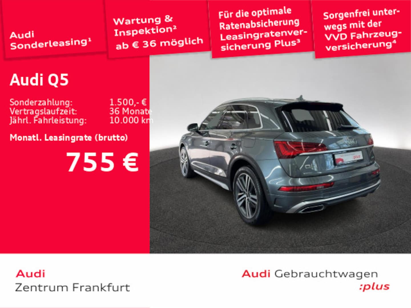 Bild über Audi Q5 TFSI e S line 55 TFSI e quattro S tronic - für weitere Informationen kontaktieren Sie den Audi Partner
