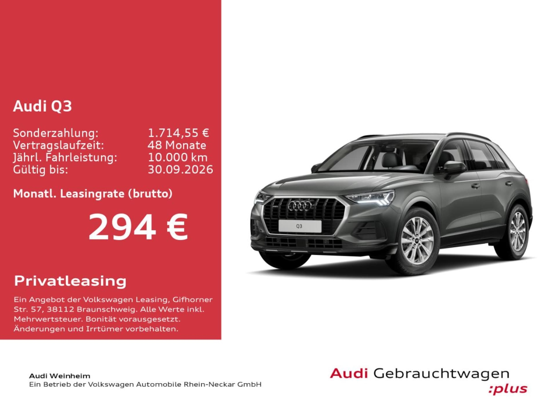 Audi Q3 SUV