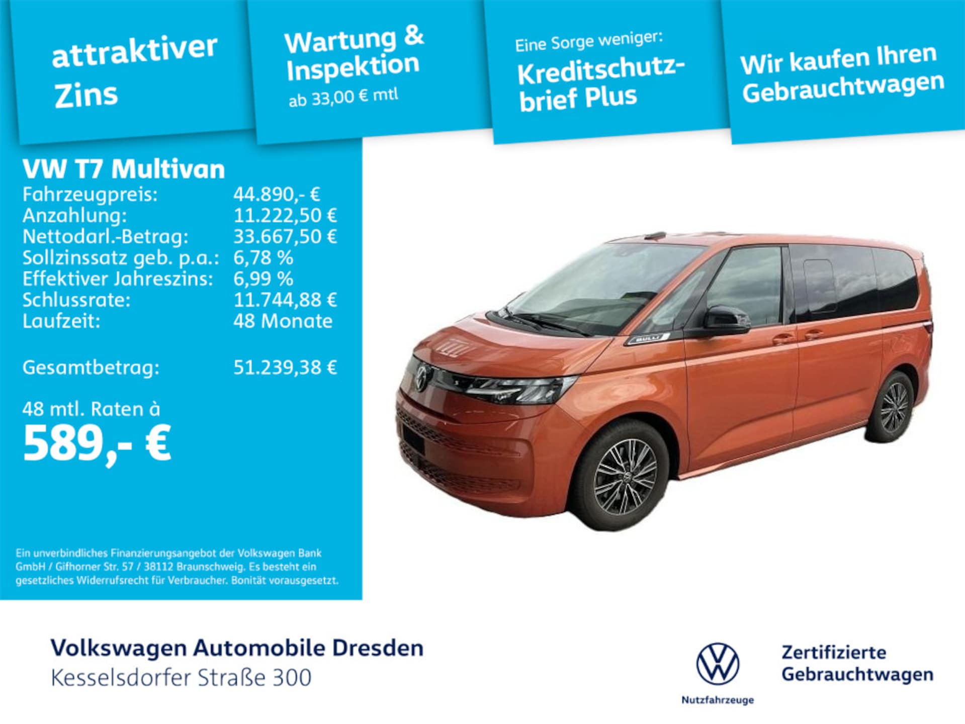 Volkswagen Multivan Basis-Modell