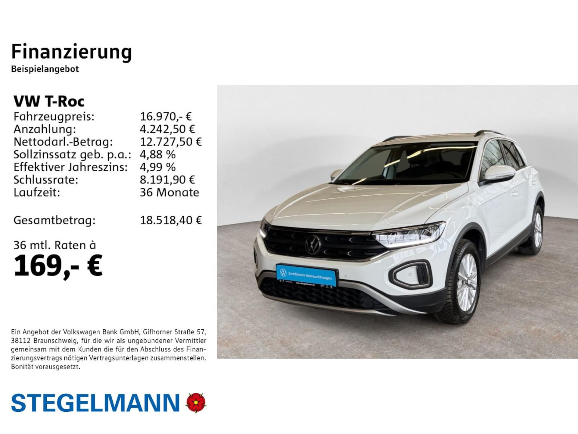 Volkswagen T-Roc Life