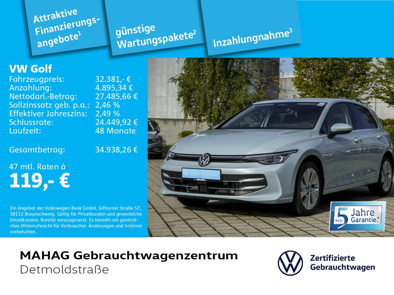 Volkswagen Golf – Bild 2