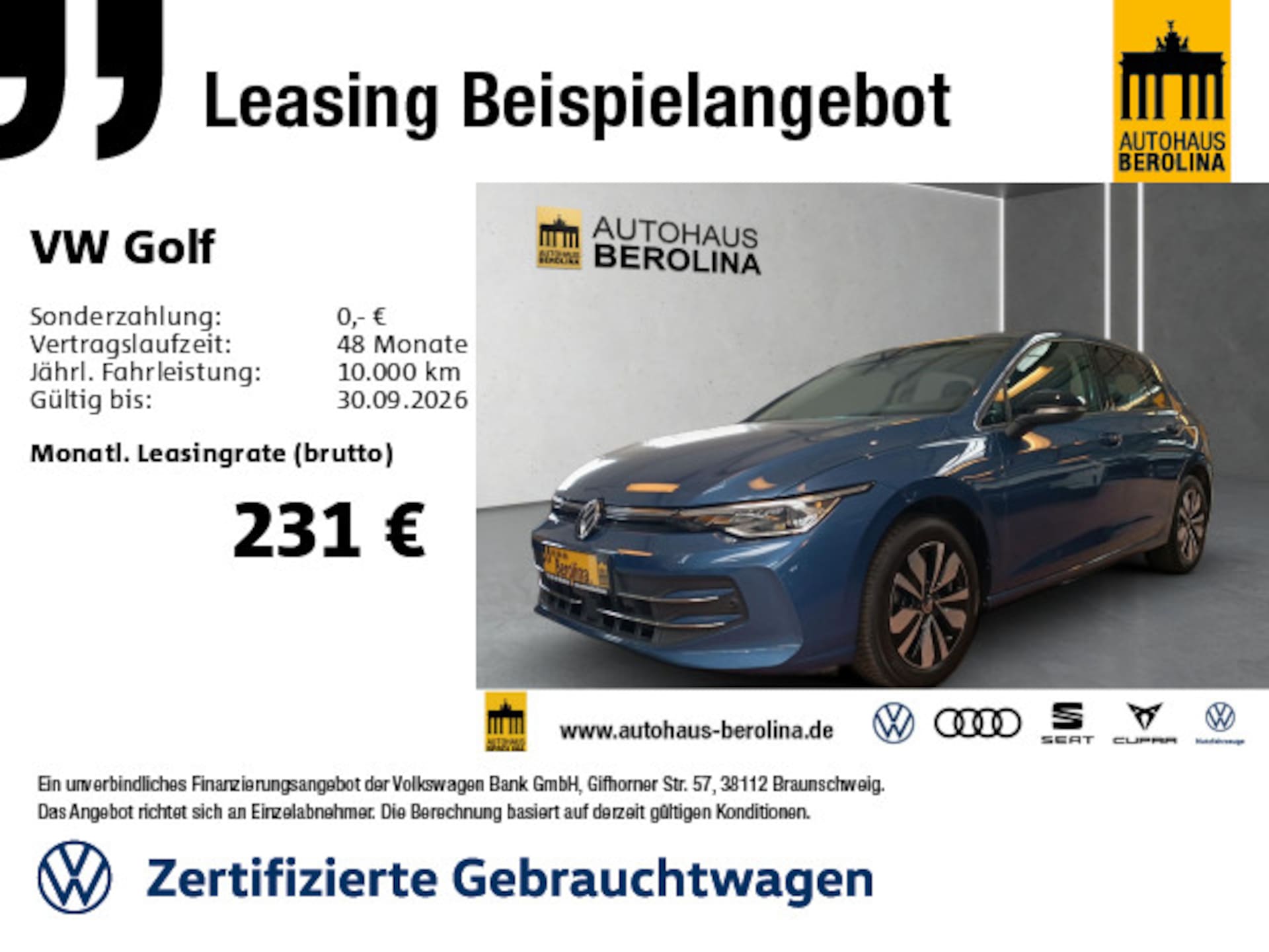 Volkswagen Golf Life