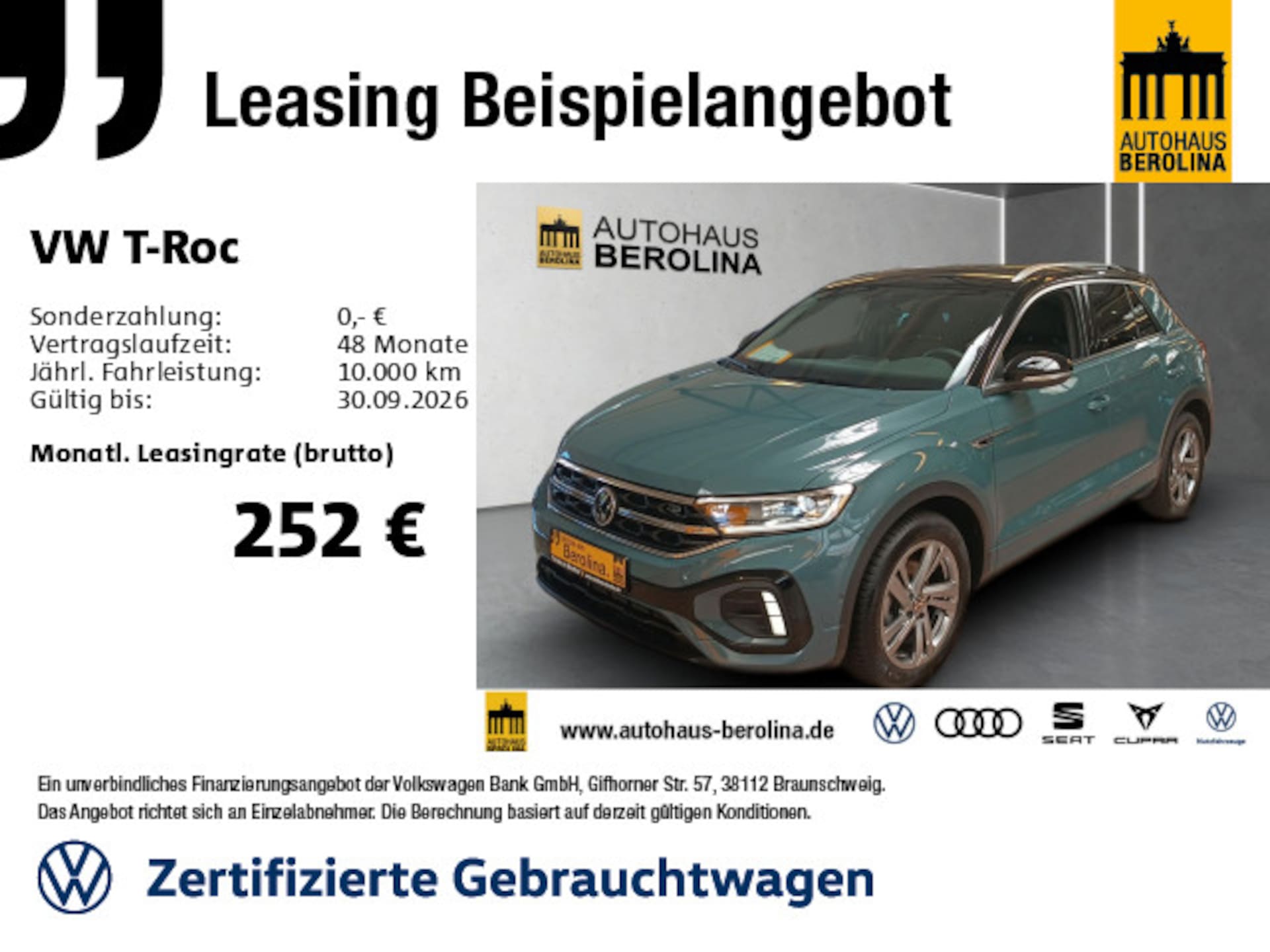 Volkswagen T-Roc R-Line