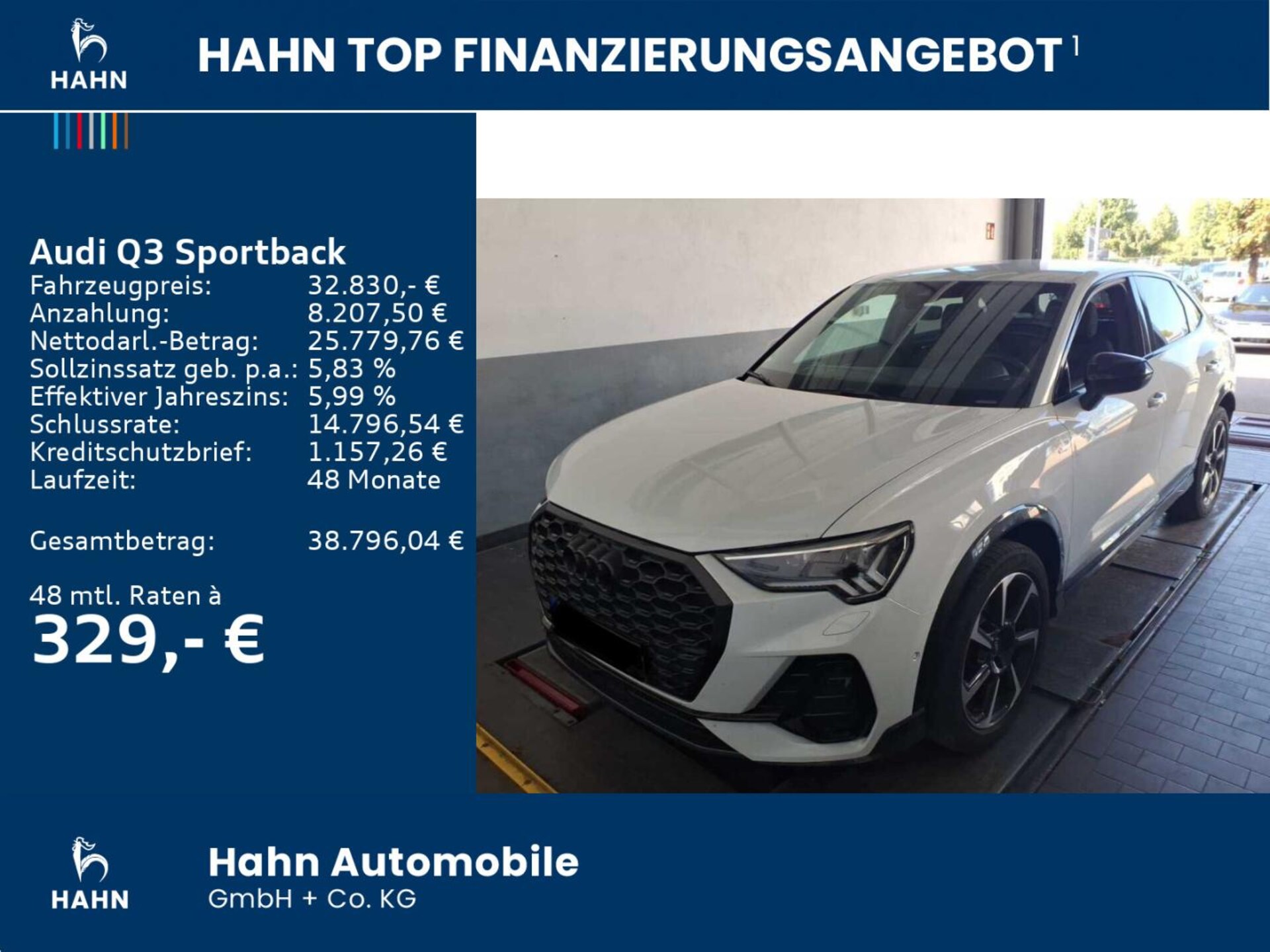 Audi Q3 Sportback S line