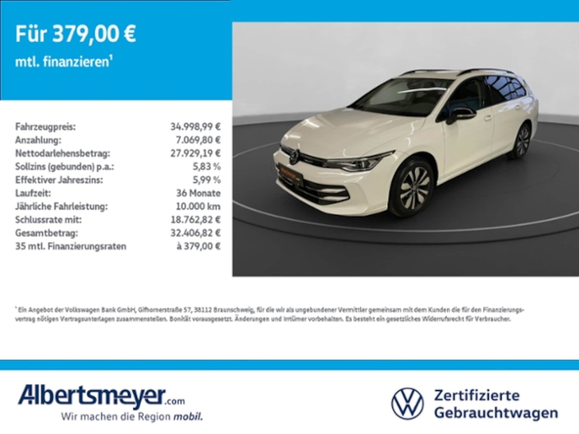 Volkswagen Golf Variant Goal