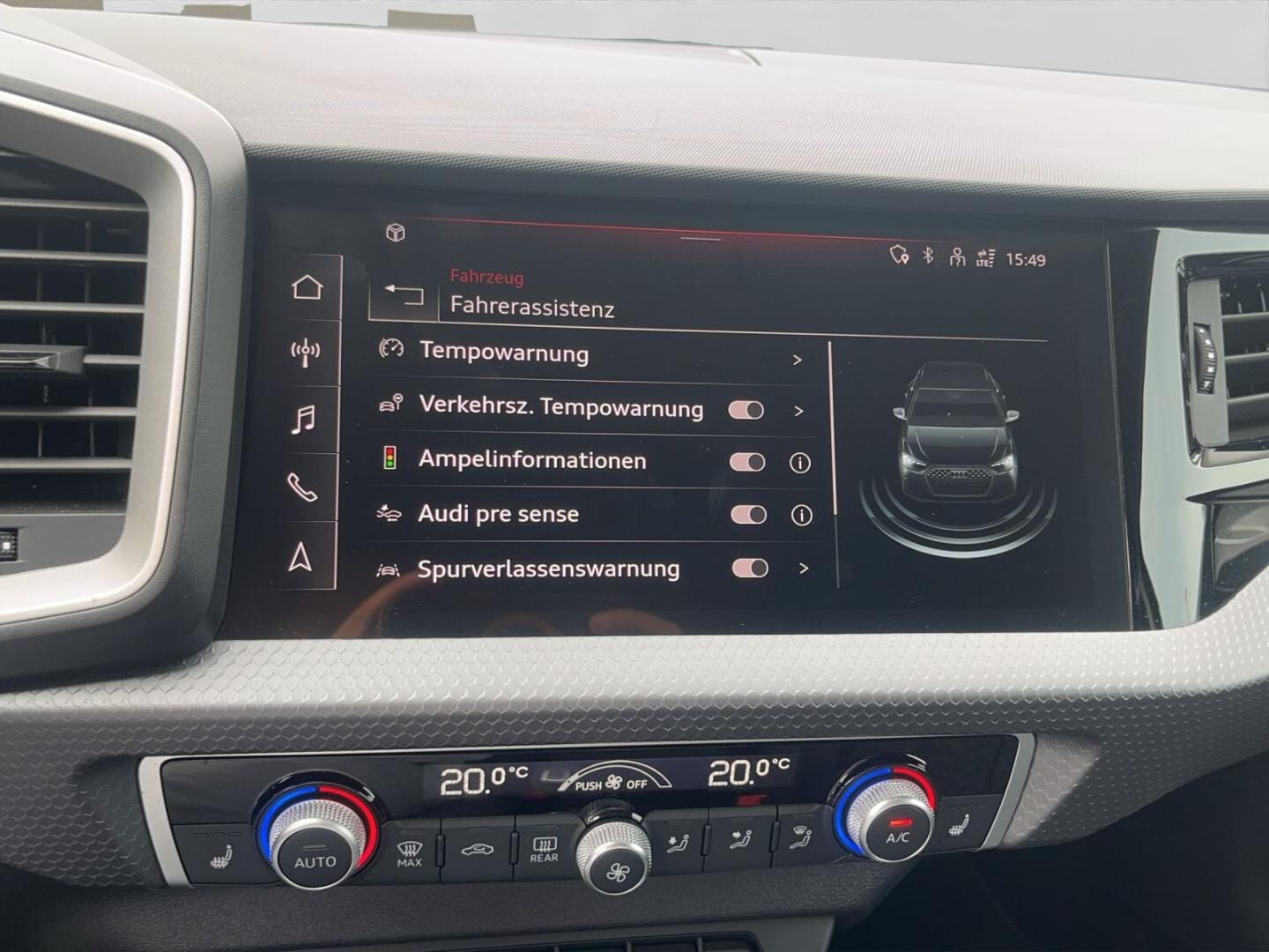 Bild über Audi A1 Sportback advanced 35 TFSI S tronic - für weitere Informationen kontaktieren Sie den Audi Partner
