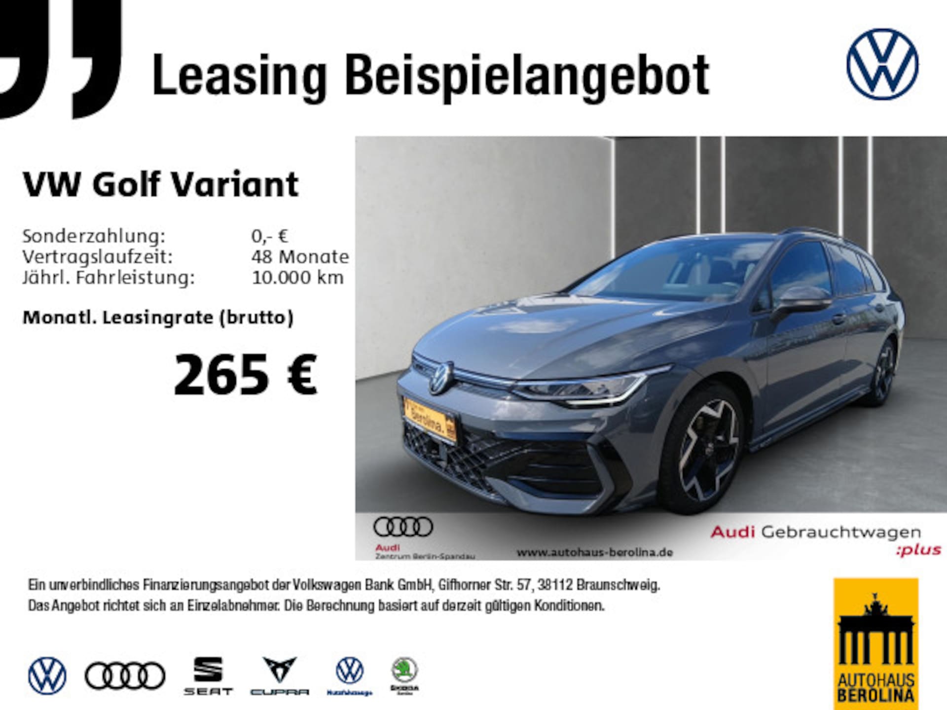 Volkswagen Golf Variant R-Line