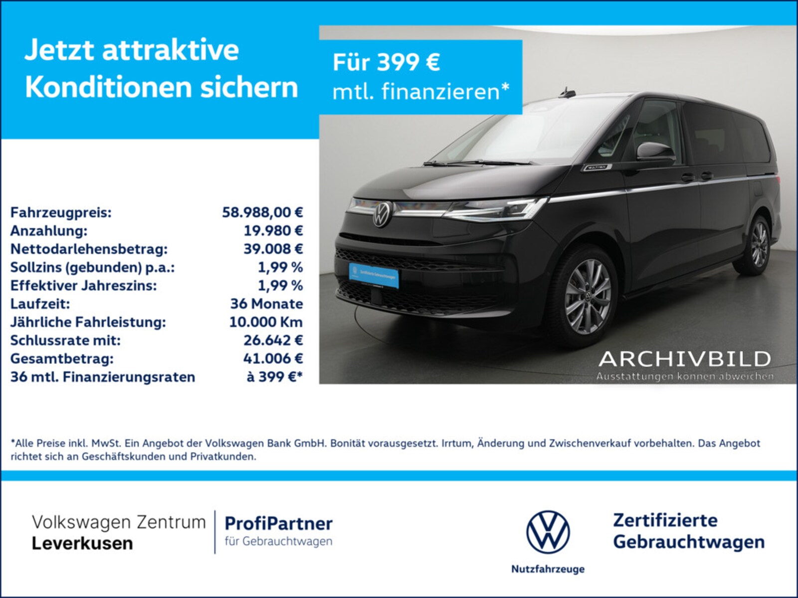 Volkswagen Multivan Langversion