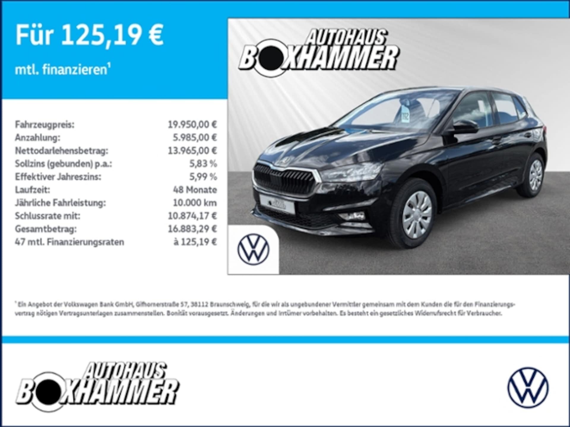 Skoda Fabia Selection
