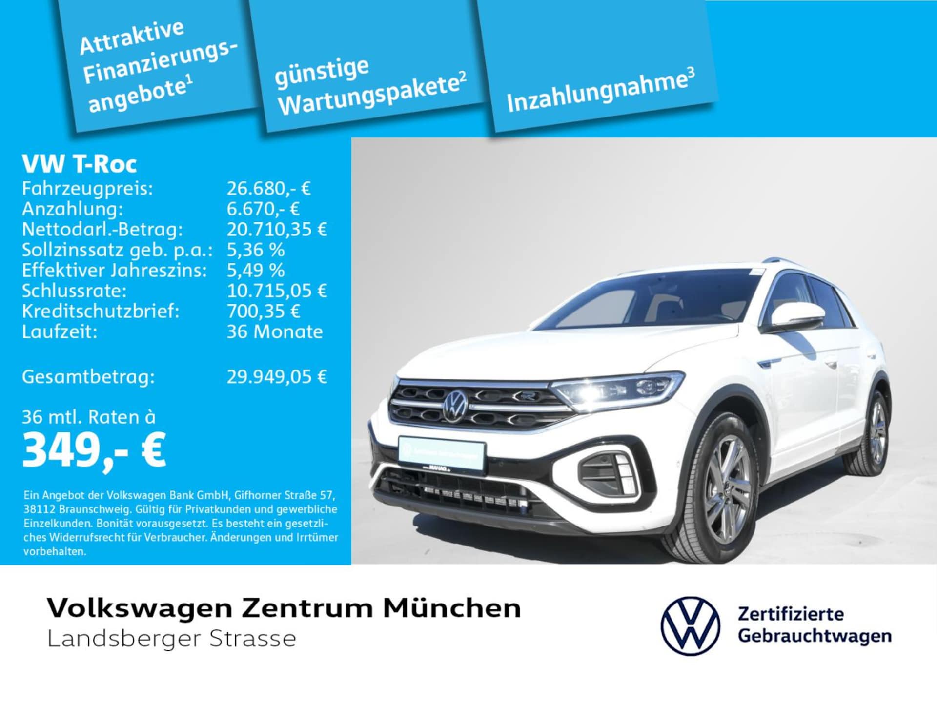 Volkswagen T-Roc R-Line