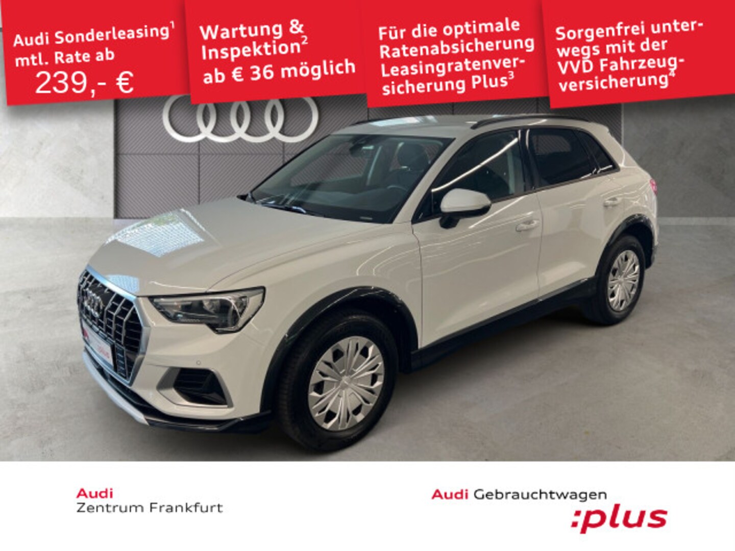Bild über Audi Q3 TDI 110 kW S tronic - für weitere Informationen kontaktieren Sie den Audi Partner