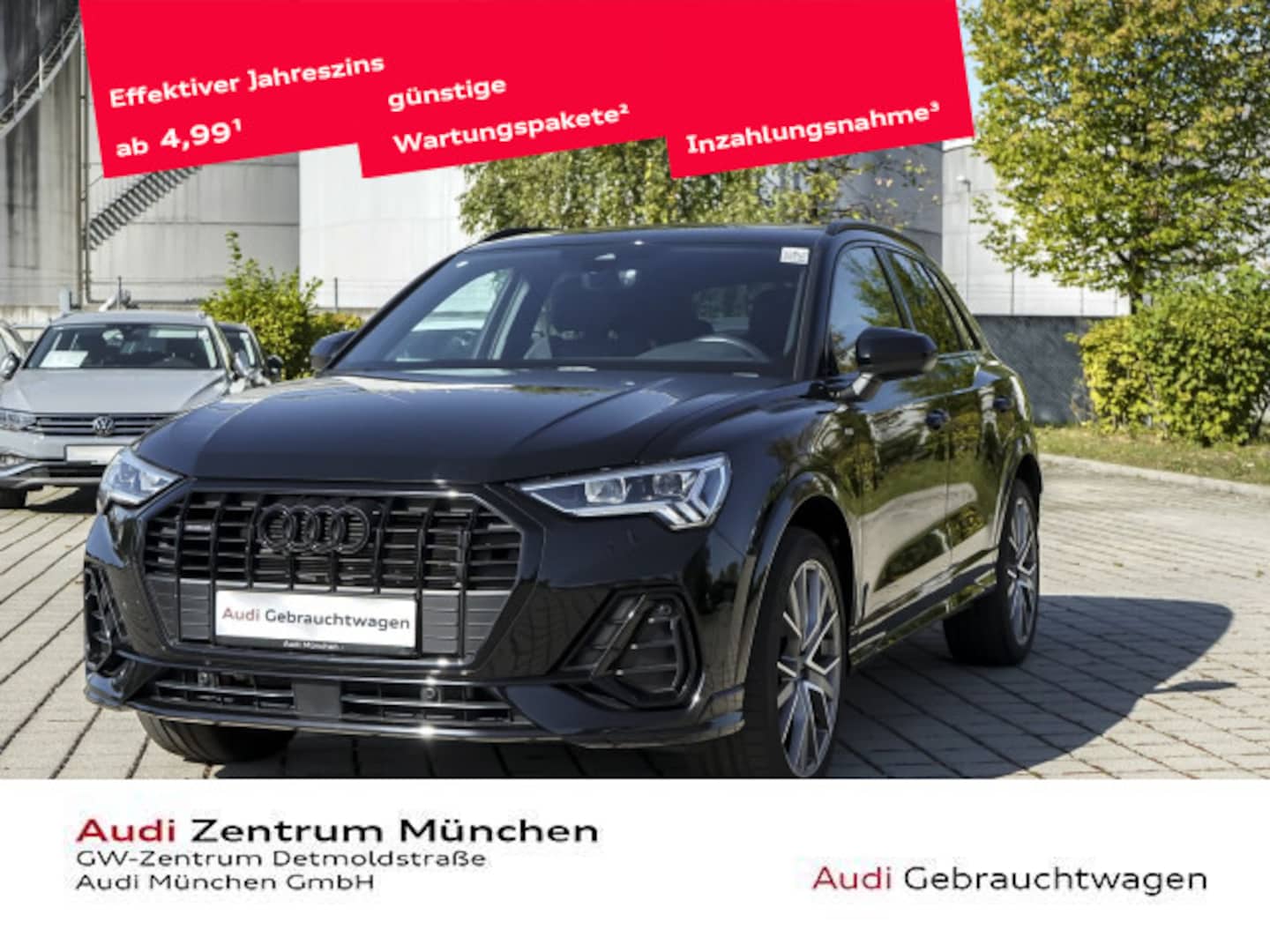 Bild über Audi Q3 S line 40 TFSI quattro S tronic - für weitere Informationen kontaktieren Sie den Audi Partner