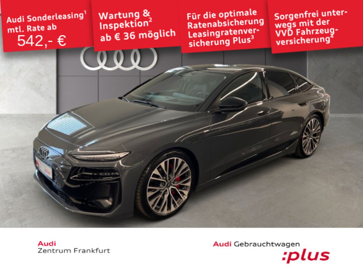 Bild über Audi A6 Sportback e-tron e-tron performance - für weitere Informationen kontaktieren Sie den Audi Partner