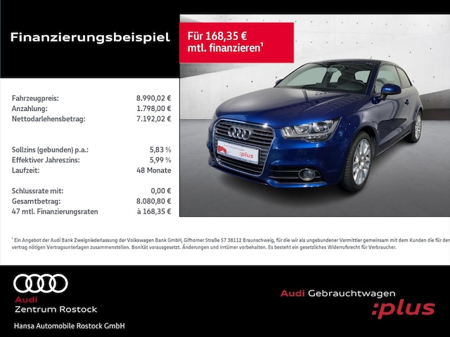 Audi A1 Ambition 1.2 TFSI 6386 KW(PS) 5-Gang - - Joinsteer - #1