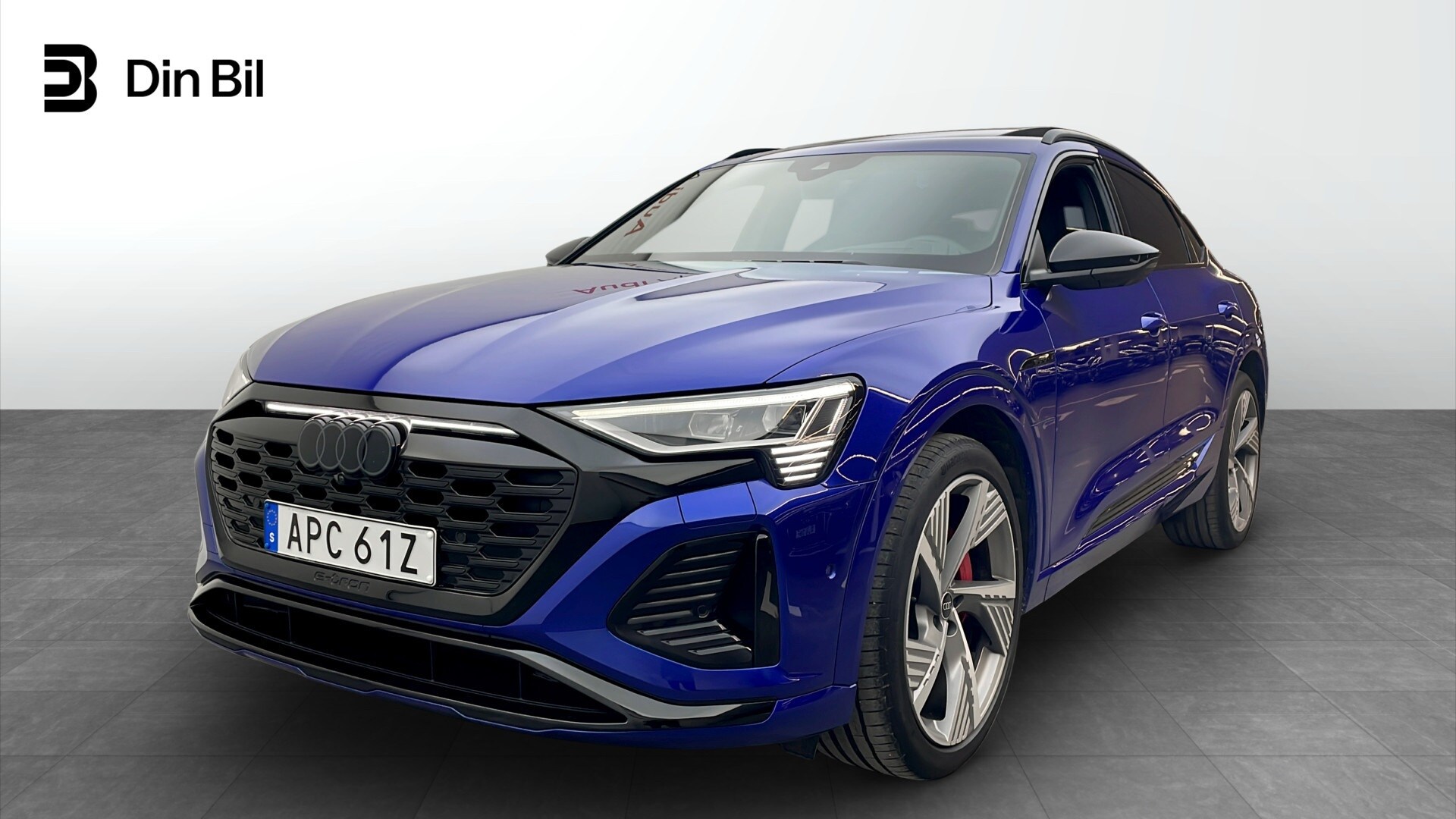 Bild som visar Audi Q8 Sportback e-tron Q8 Sportback 55 e-tron quattro S line 300,00 kW - för mer information kontakta din Audi Partner