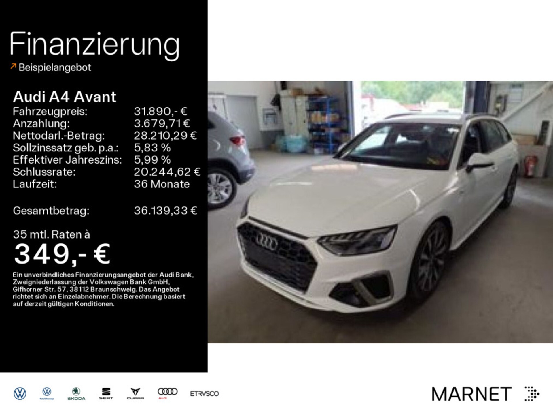 Audi A4 Avant S line