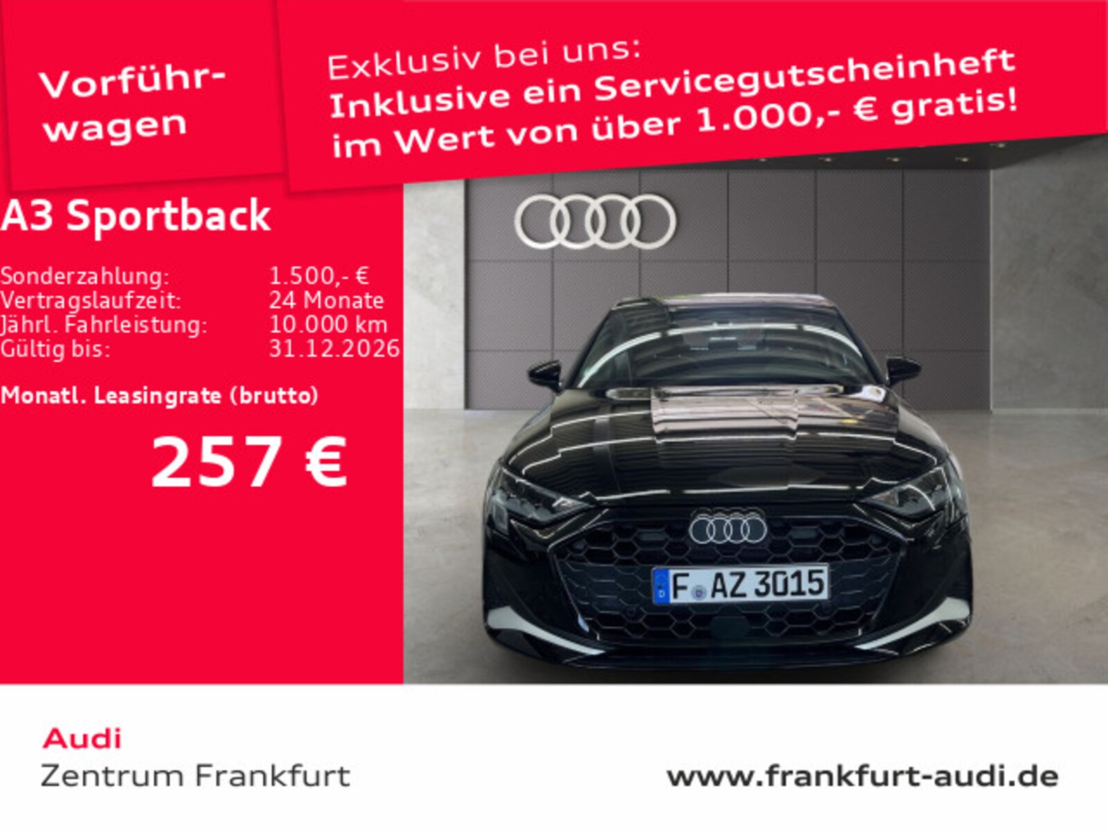 Audi A3 Sportback – Bild 2