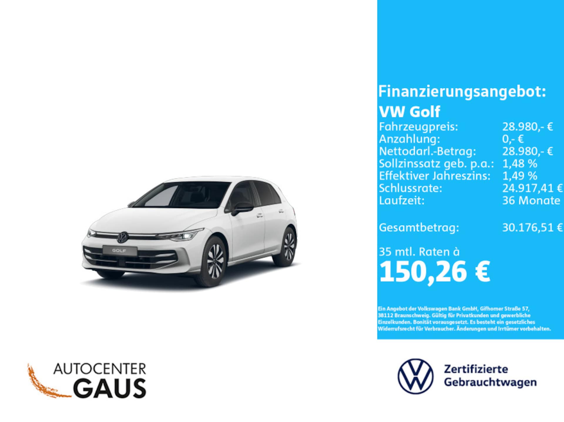 Volkswagen Golf Life