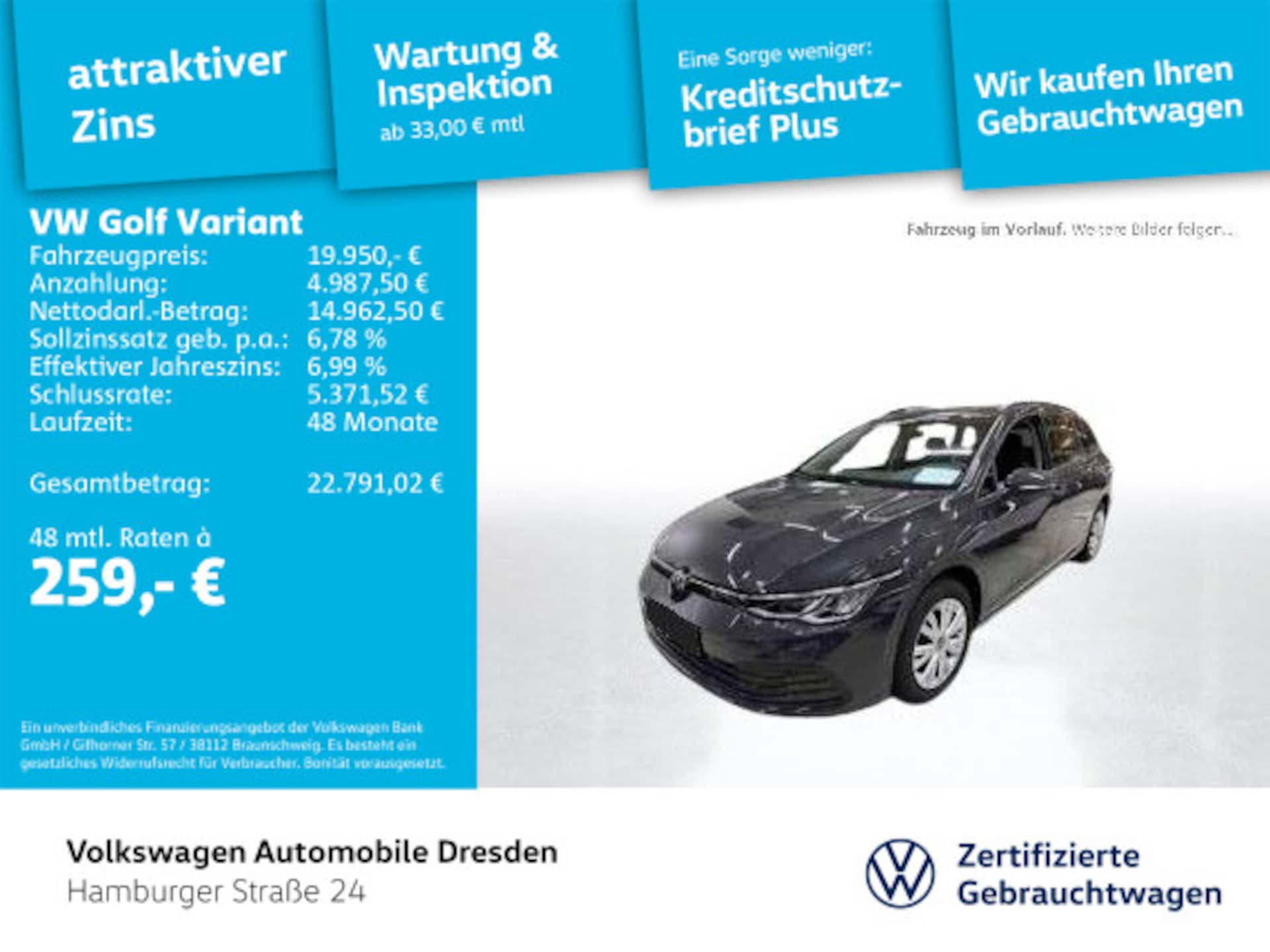 Volkswagen Golf Variant Life