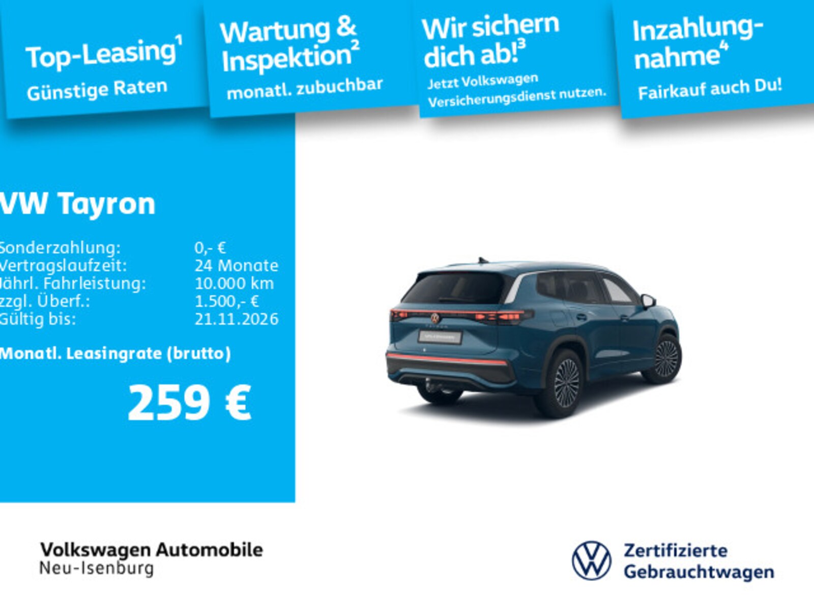 Volkswagen Tayron – Bild 2
