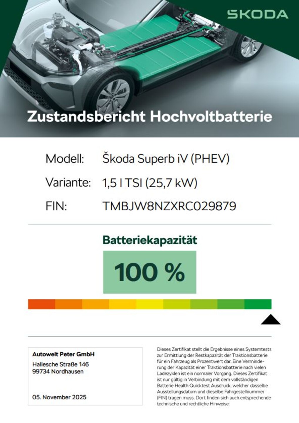 Skoda Superb Combi Selection