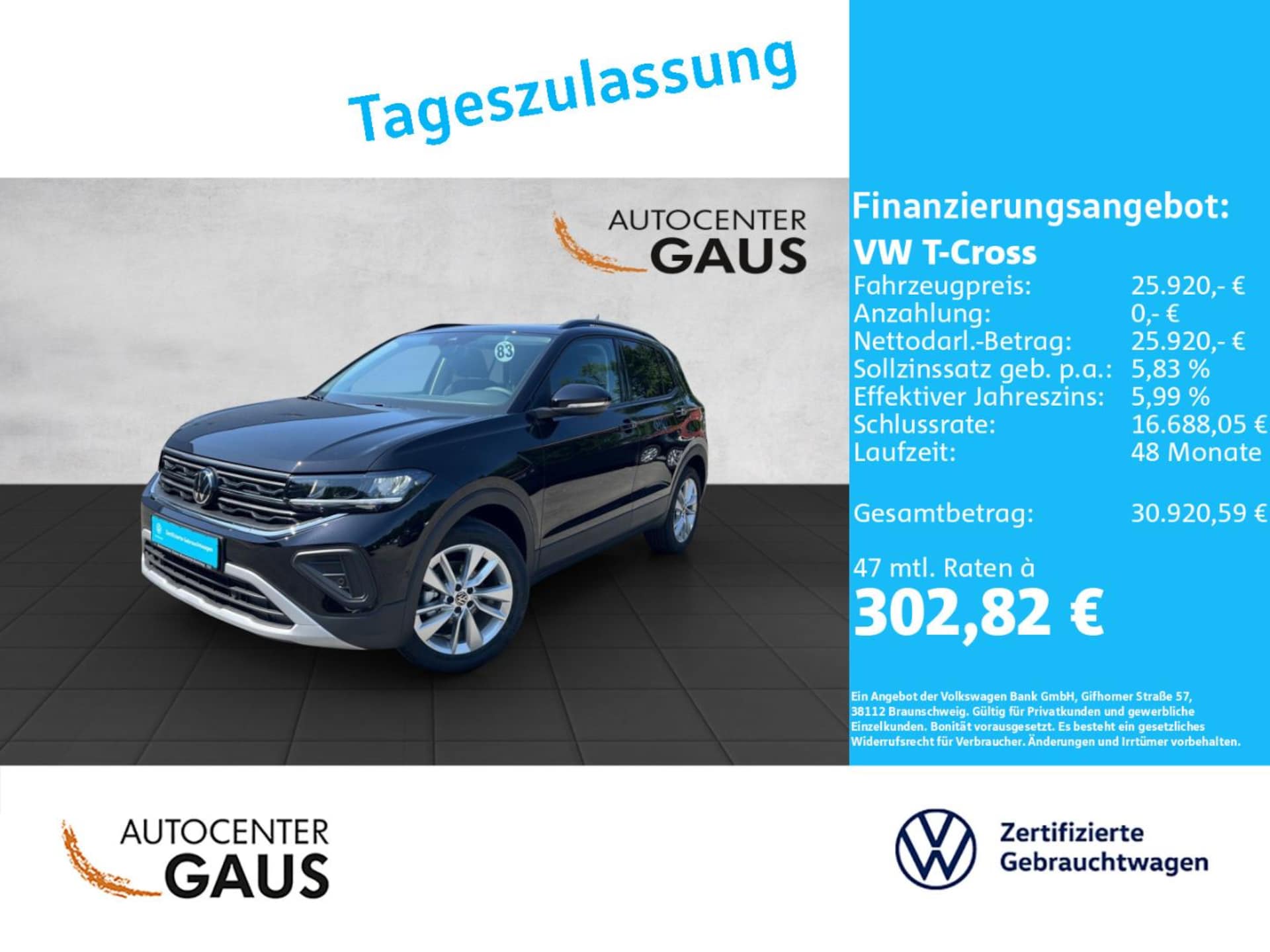 Volkswagen T-Cross Life