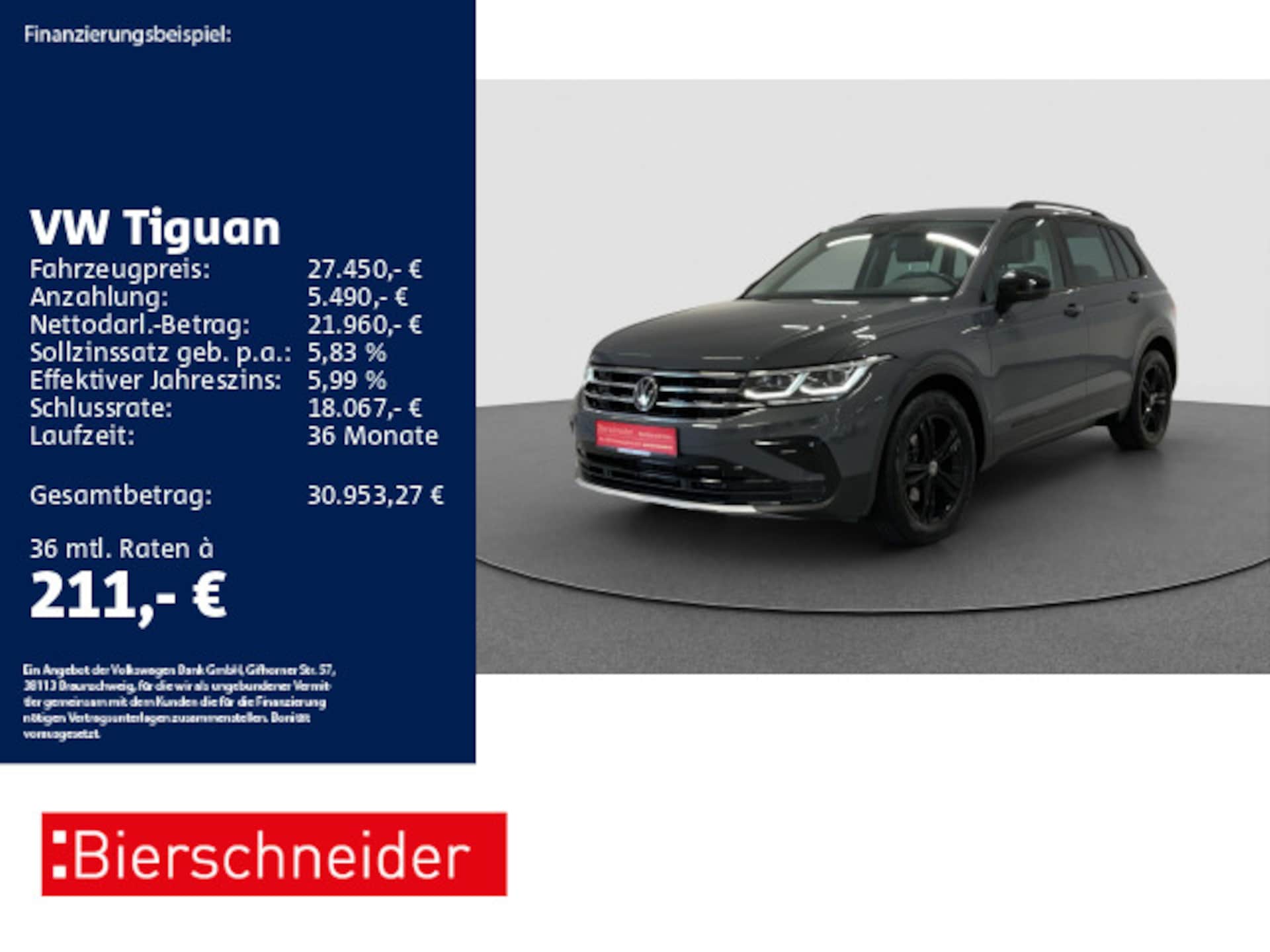 Volkswagen Tiguan Urban Sport