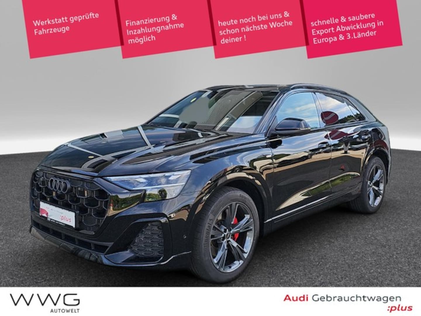 Bild über Audi Q8 SUV S line business TDI quattro 210 kW tiptronic - für weitere Informationen kontaktieren Sie den Audi Partner