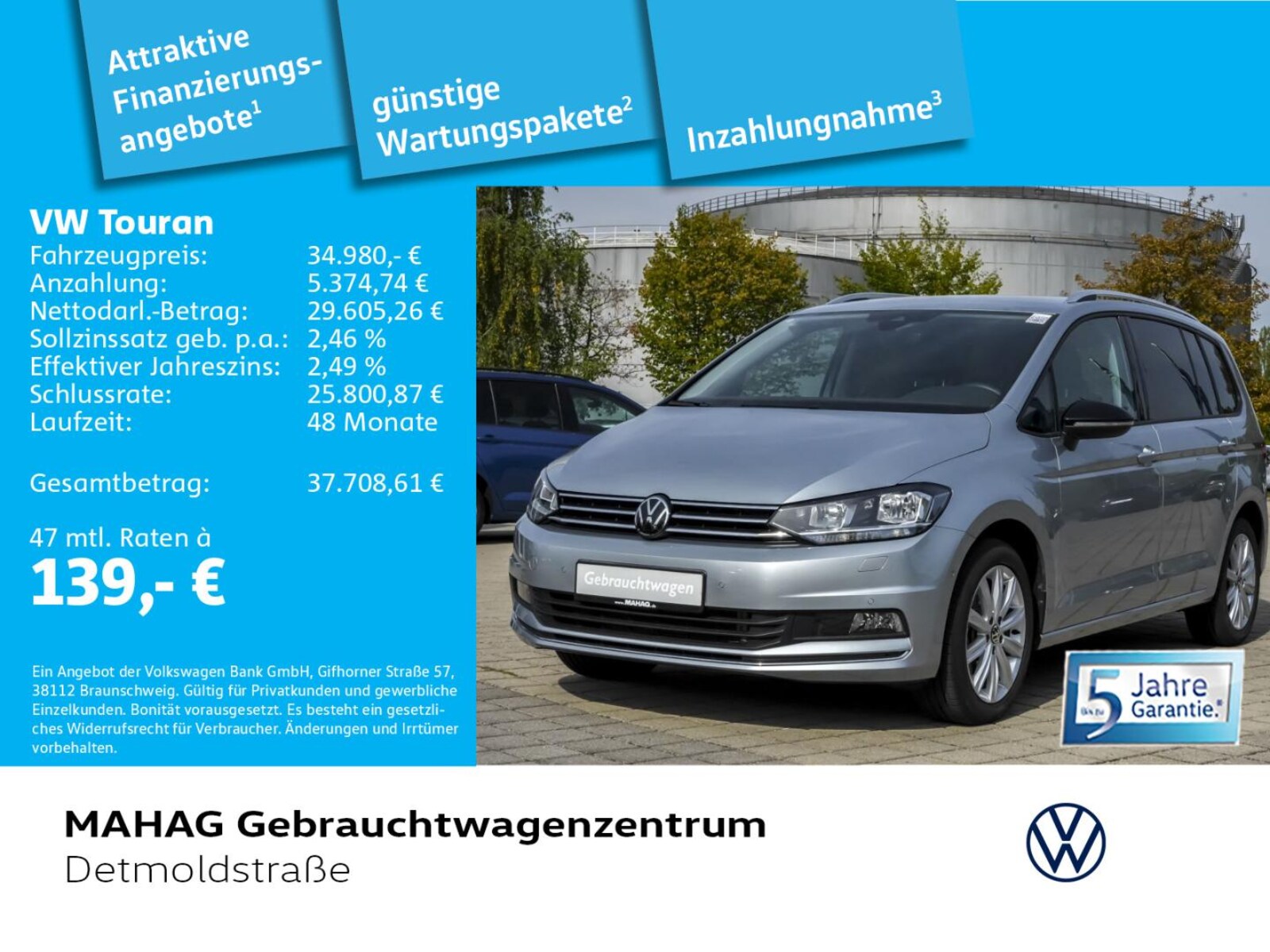 Volkswagen Touran – Bild 2