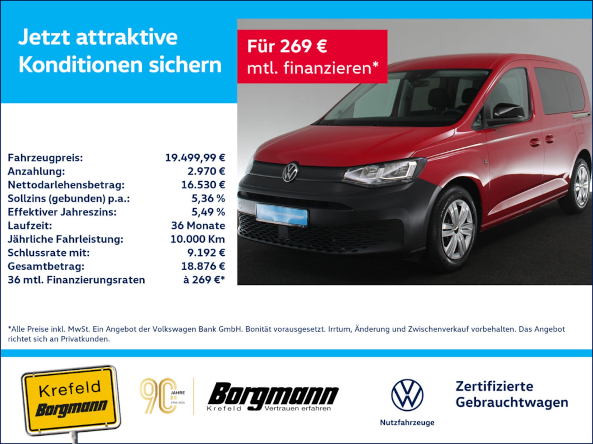 Volkswagen Caddy Basis-Modell