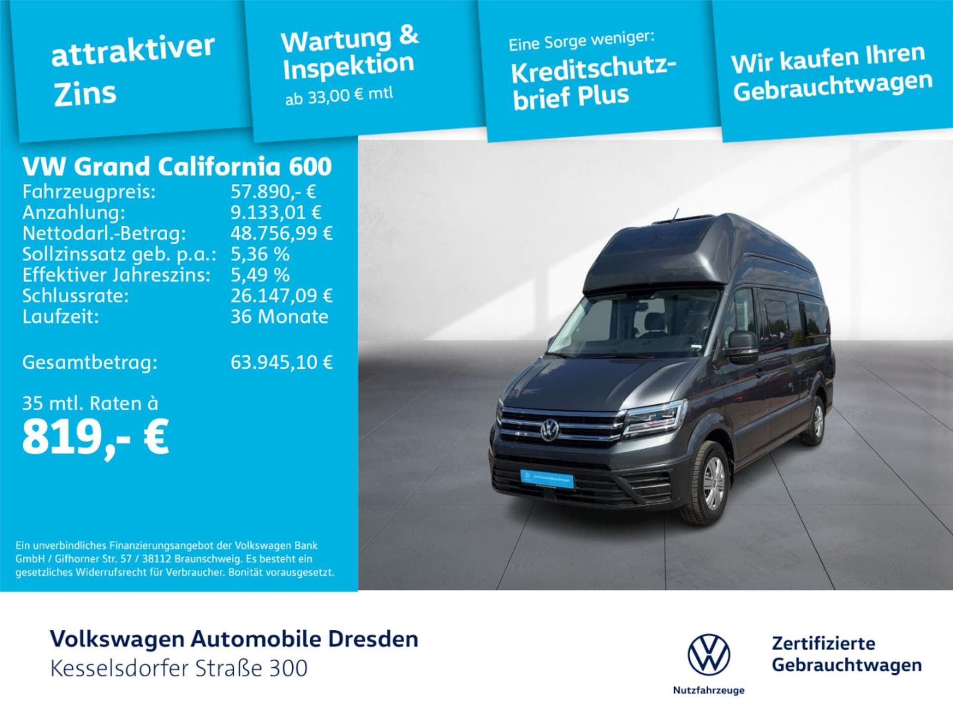 Volkswagen Grand California 600