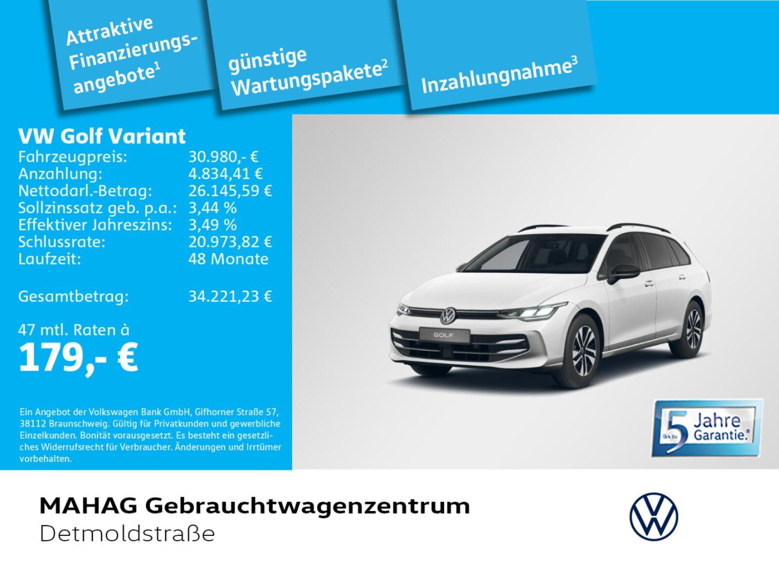 Volkswagen Golf Variant – Bild 2