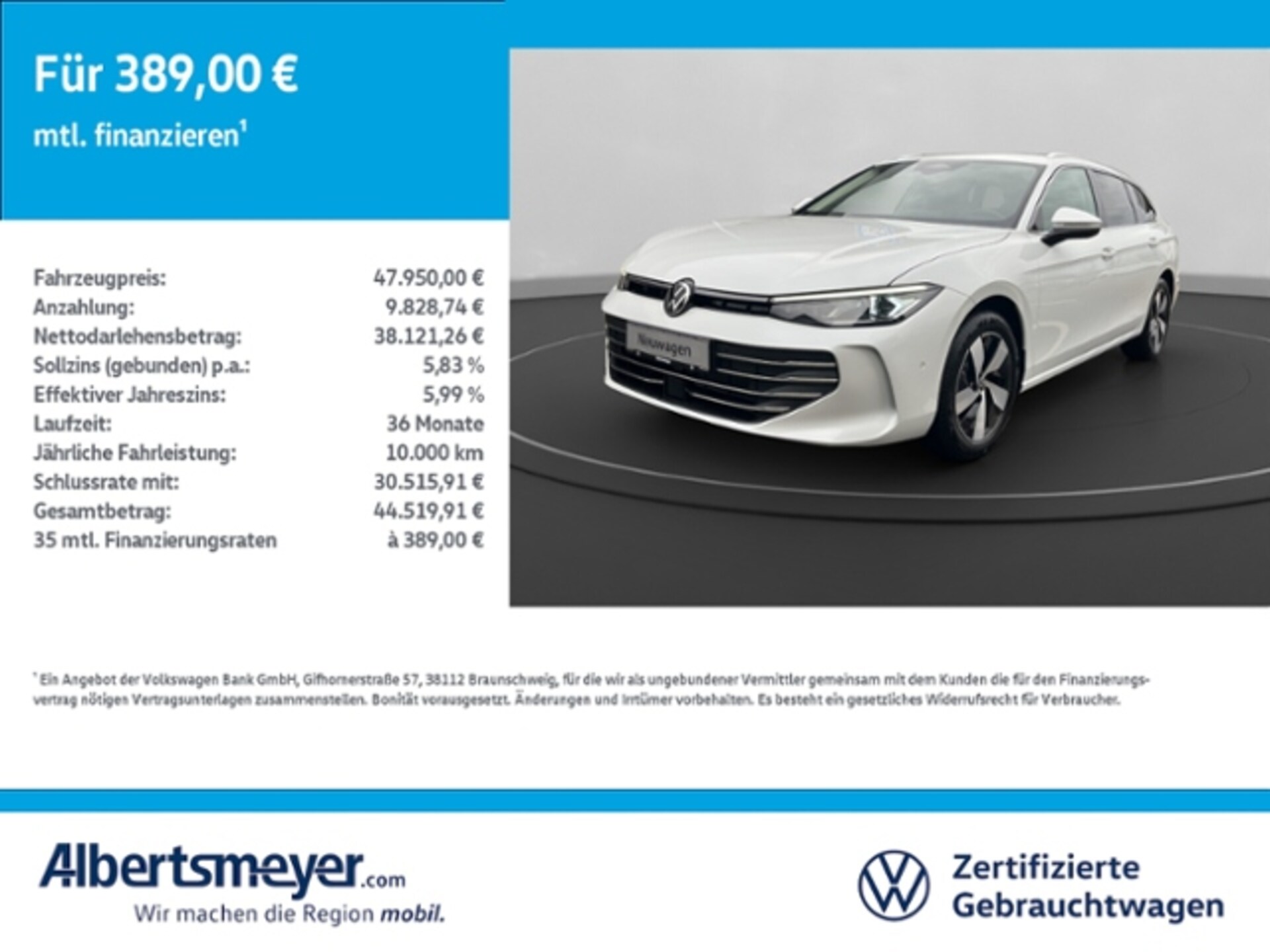 Volkswagen Passat Business